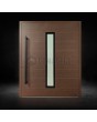 Wenge moderne aluminium draaideur