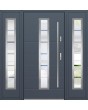 Fargo 12C T - voordeur met zijpanelen met glas