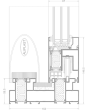 Aliplast terrasdeur / balkondeur in schuif en hefschuif uitvoering