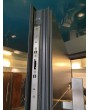 LIM Glass S7 - matte buitendeur met een transparant decor