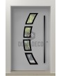 PIVOT 21A - aluminium Moderne buitendraaideur