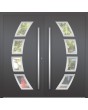 LIM 21A dubbel - dubbele buitendeur met glas