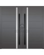 LIM 41 dubbel - aluminium dubbele voordeur met strip