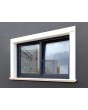 AL86-D3 - dubbel aluminium draai-/kiepraam
