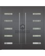 LIM Abakus dubbel - energiezuinige aluminium dubbele ingangsscharnierdeur