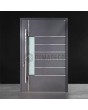 Antraciet aluminium taatsdeur