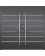 LIM AP04 dubbele - aluminium scharnierende dubbele voordeur met strepen