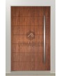 PIVOT AP05 - moderne aluminium draaideur met ribben