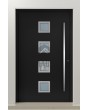 PIVOT AP08 - grote aluminium draaideur met glas