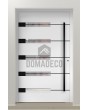 PIVOT AP18A - aluminium enkele draaideur