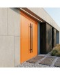 Oranje dubbele enkele aluminium deur
