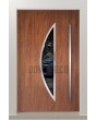 LIM Bow - aluminium voordeur met glas