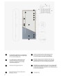 aangepaste configuratie - STA deur met bovenlicht (uitzicht vanaf de buitenkant)