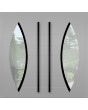 LIM C11 dubbel - zeer sterke aluminium dubbele hoofdingang met glas