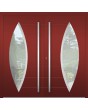 LIM C11 dubbel - zeer sterke aluminium dubbele hoofdingang met glas