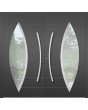 LIM C11 dubbel - zeer sterke aluminium dubbele hoofdingang met glas