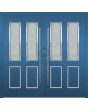 LIM C12 dubbel - moderne aluminium dubbele deur met glas voor woningen