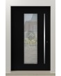 LIM C16 - geïsoleerde aluminium buitendeur met raam