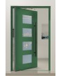 PIVOT C2 - aluminium draaideur met vier ruiten