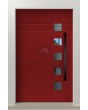 LIM C23 - op maat gemaakte, moderne aluminium voordeur met glas