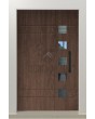 LIM C23 - op maat gemaakte, moderne aluminium voordeur met glas