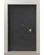 PIVOT C26 - aluminium gefreesde draaideur