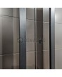 LIM C3 double - vooringang aluminium dubbele deur