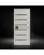 Witte moderne aluminium voordeur