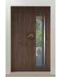 PIVOT C8 - Pivot aluminium designdeur met glas