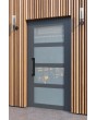 LIM C9 - glazen aluminium voordeur