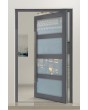 PIVOT  C9 - beglaasde aluminium taatsdeur