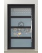 LIM C9 - glazen aluminium voordeur