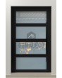 LIM C9 - glazen aluminium voordeur