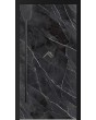 LIM Calacatta - aluminium scharnierdeur bedekt met Calacatta zwart gesinterd kwarts