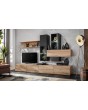 Cannes - moderne wandmeubel met tv-standaard