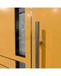 LIM Chip-C dubbel - moderne dubbele aluminium ingangsdeur met glas