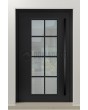 LIM CL06 - klassieke aluminium scharnierende voordeur met glas