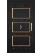 LIM CL07 - aluminium voordeur in traditionele stijl