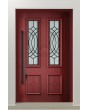 LIM CL18 - voordeur in traditionele stijl met glas
