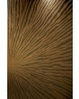 PIVOT M29 - aluminium draaideur met bruine textuur van gefreesd metaal