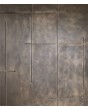 LIM M24 - aluminium draaideur met brons vloeibaar metaal