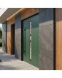 Groene, betaalbare aluminium voordeur van hoge kwaliteit