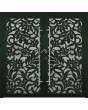 LIM G1 dubbel - Dubbele glazen aluminium deur met decoratief paneel