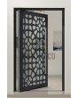 PIVOT G2 - Glazen aluminium taatsdeur met decoratief paneel