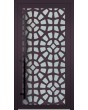 LIM G2 - Aluminium deur met glasfront en decoratief paneel