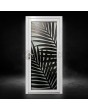 LIM G3 - Glazen aluminium deur met decoratief paneel