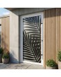 LIM G3 - Glazen aluminium deur met decoratief paneel