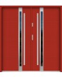 Sta Galileo Double - moderne minimalistische stalen dubbele deuren met glas