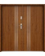 Sta Gama Double - luxe stalen dubbele deuren met decoratieve strepen