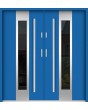 Sta Amerigo Double - roestvrijstalen moderne dubbele deur met glas